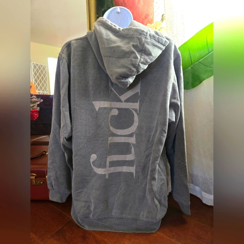 Nasty Gal Profanity Oversized Hoodie